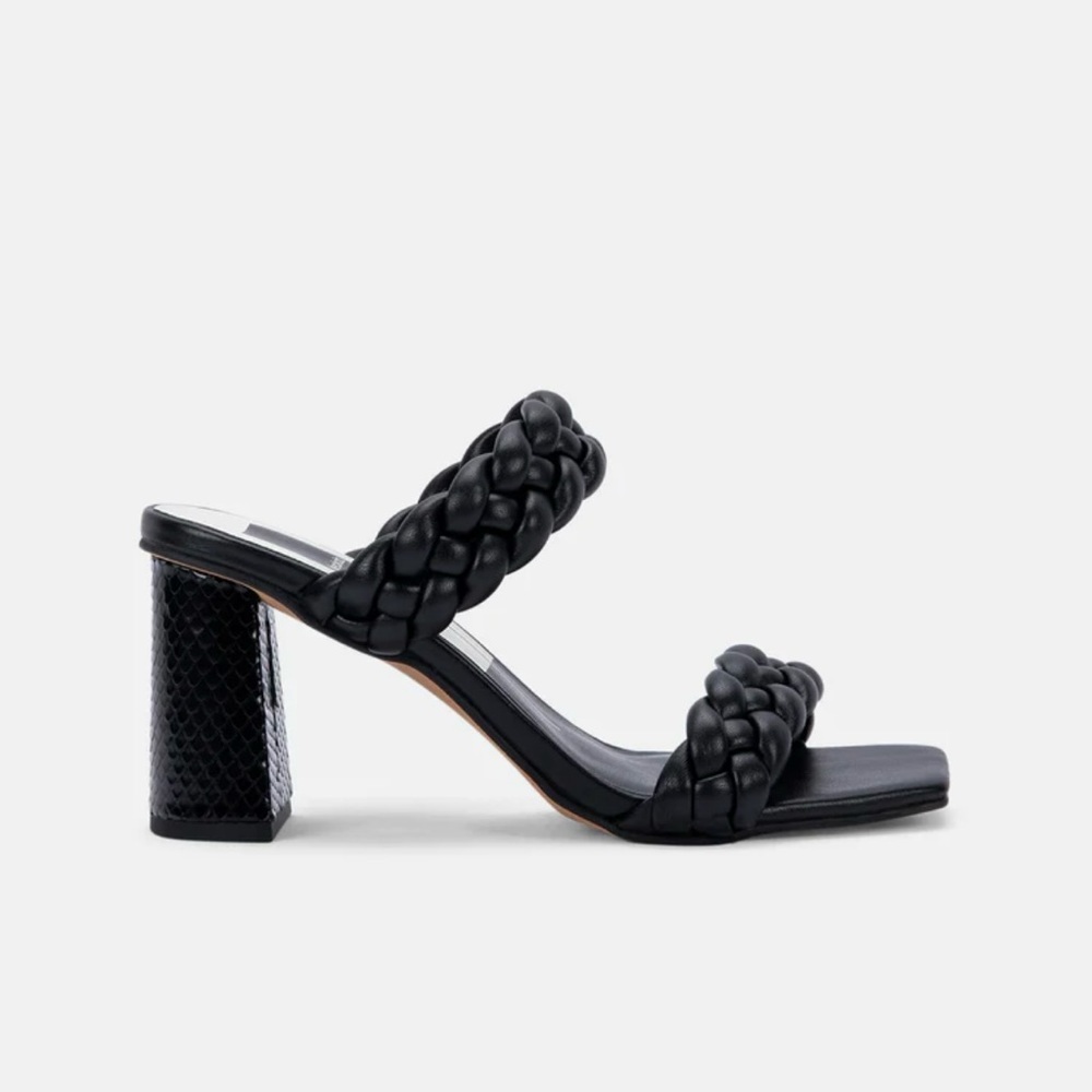 *Never Worn* Paily Heels Stella in Black Size 6.5